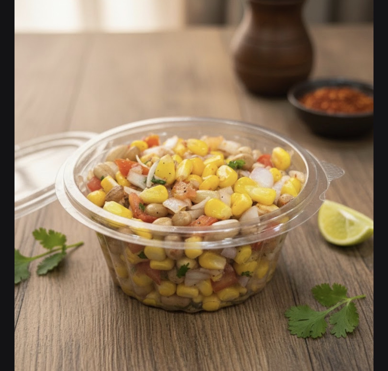 Corn Peanut Salad