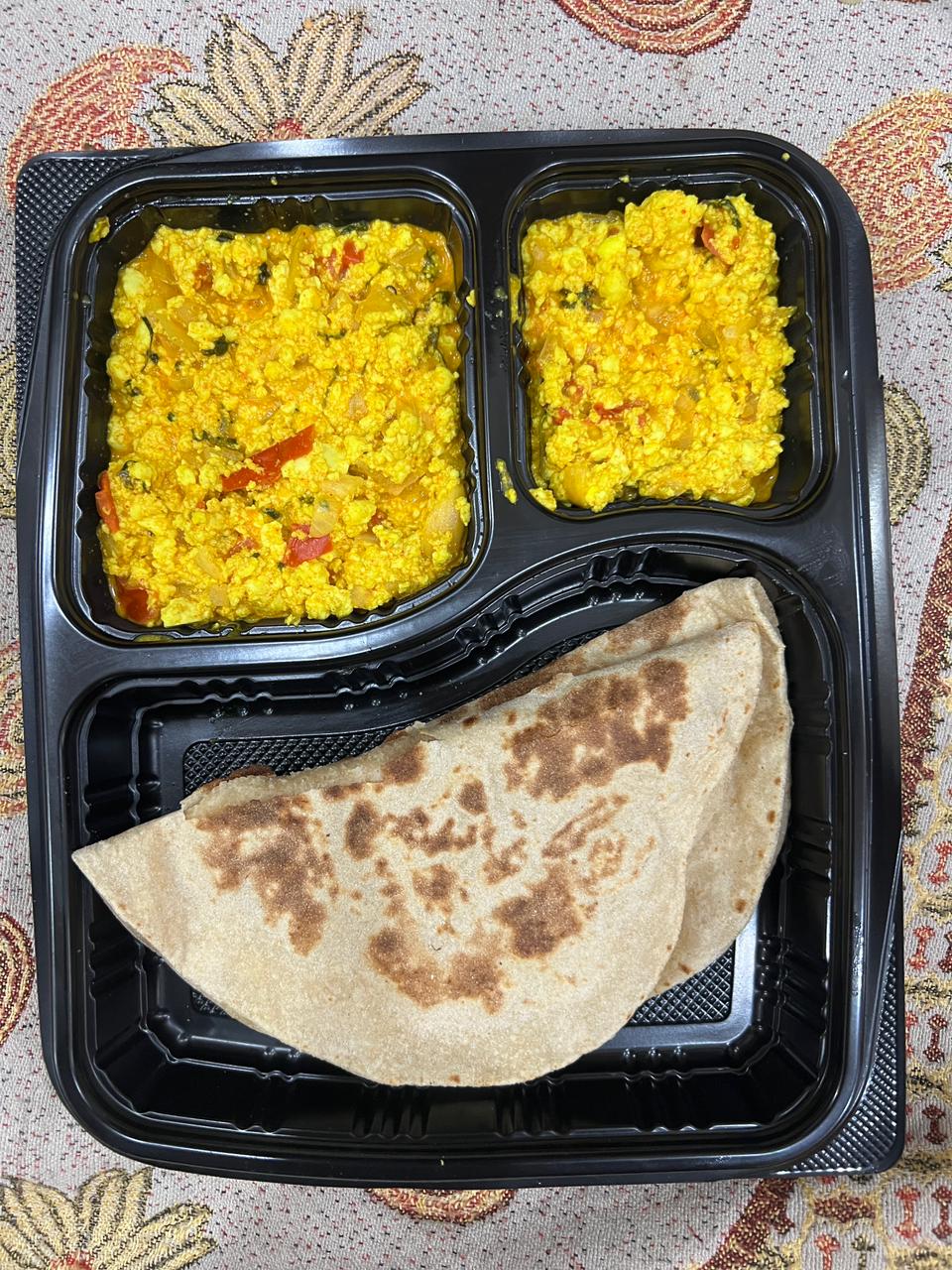 Roti Paneer Burji