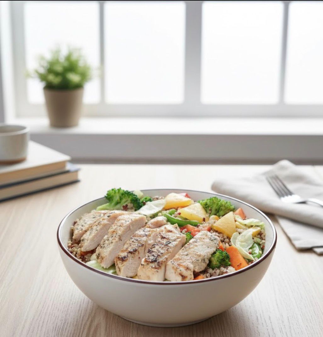 Quinoa Paneer Salad